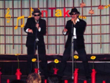 Der zweite Teil der Darbietungen begann mit einer Überraschung!<br>Die "Blues Brothers" hatten einen Abstecher in die Stadthalle Maulbronn gemacht