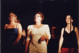 die gelungene Choreografie ausgedacht und einstudiert von: Andrea Scheifele (links) und Jeanette Zweig (mitte)